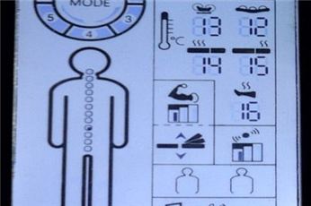 Massage chair-LCD screen